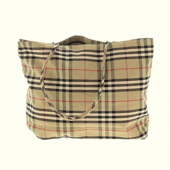 Burberry Canvas Tote - Picture 2 of 6